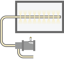 Olio idraulico:  Sensore di pressione VEGABAR 29 con connessione IO-Link