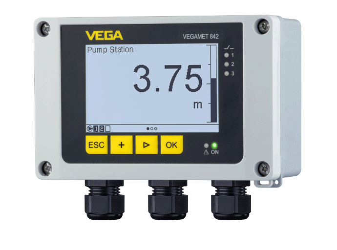 VEGAMET 842 - Robusta unità di controllo e indicazione per sensori di livello