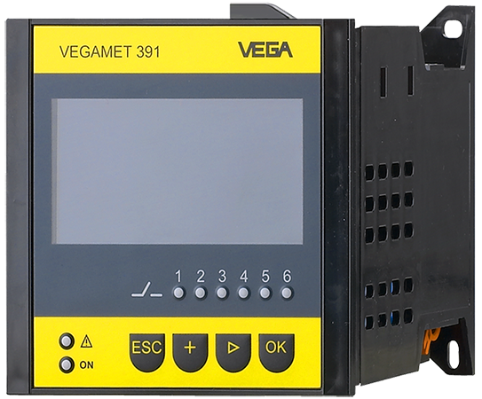 VEGAMET 391 - Instrumento de acondicionamiento de señal e instrumento de indicación para sensores de nivel 
