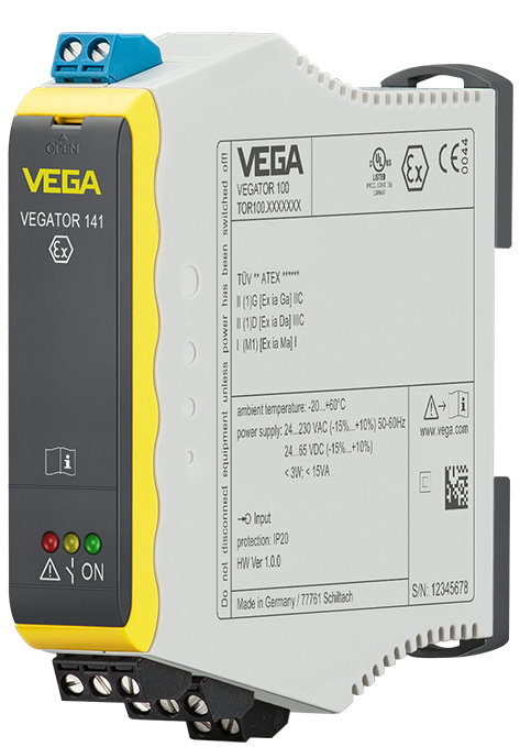 VEGATOR 141 - Single-channel controller for level detection